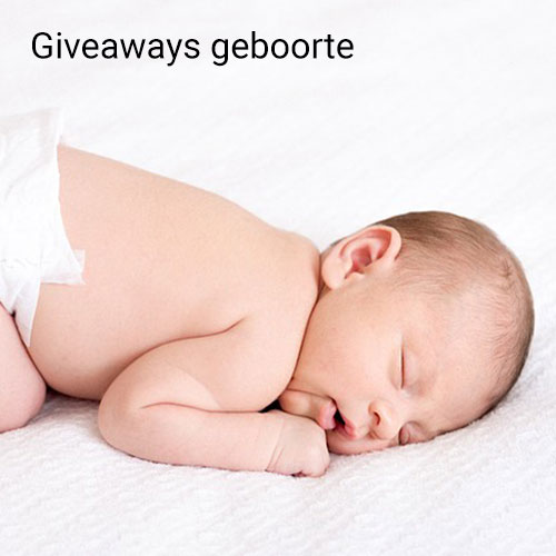 Giveaways Geboorte